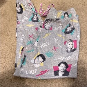 FRIENDS Gray Pajama Bottoms